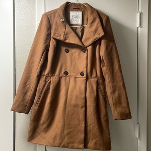 Tan pea coat